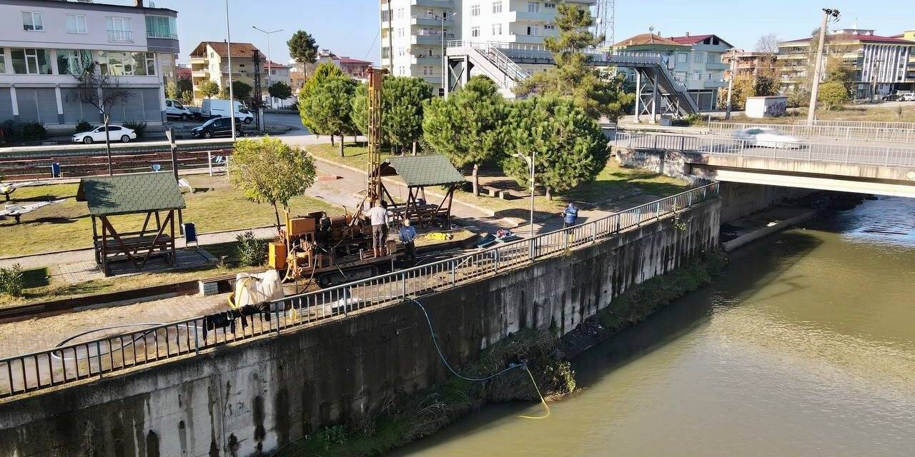 Terme’yi sel kabusundan kurtaracak projede sondaj çalışmaları başladı