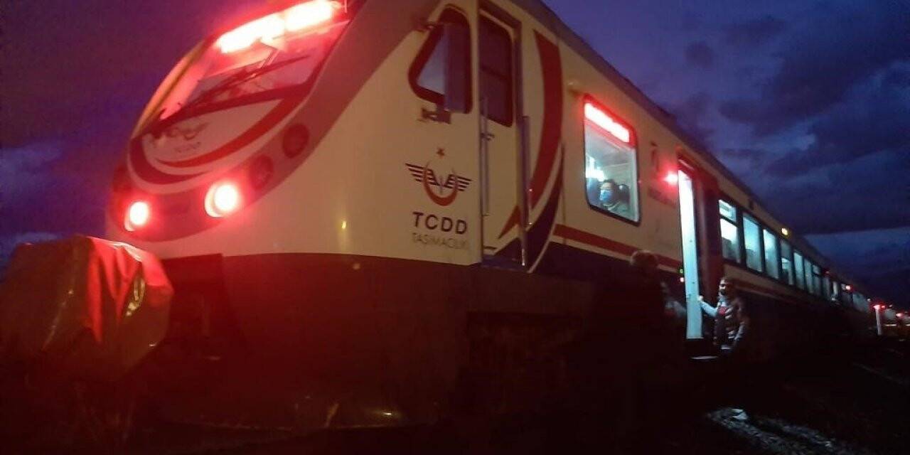 Manisa’da trenin çarptığı kişi hayatını kaybetti