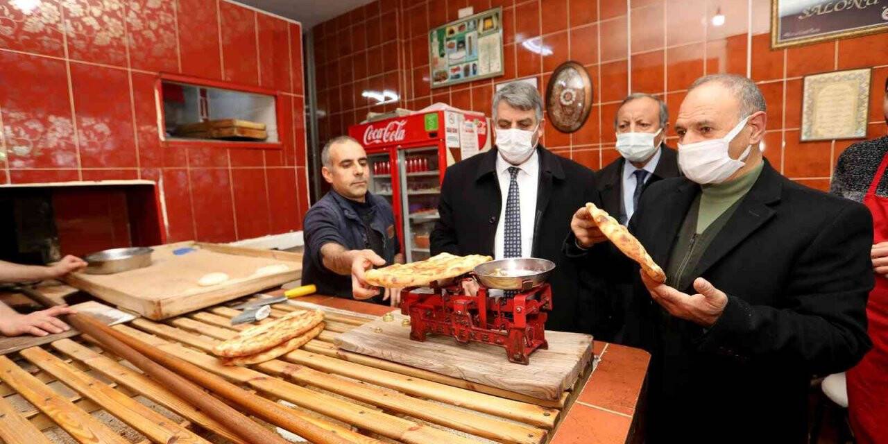 Van’da pide salonları denetlendi