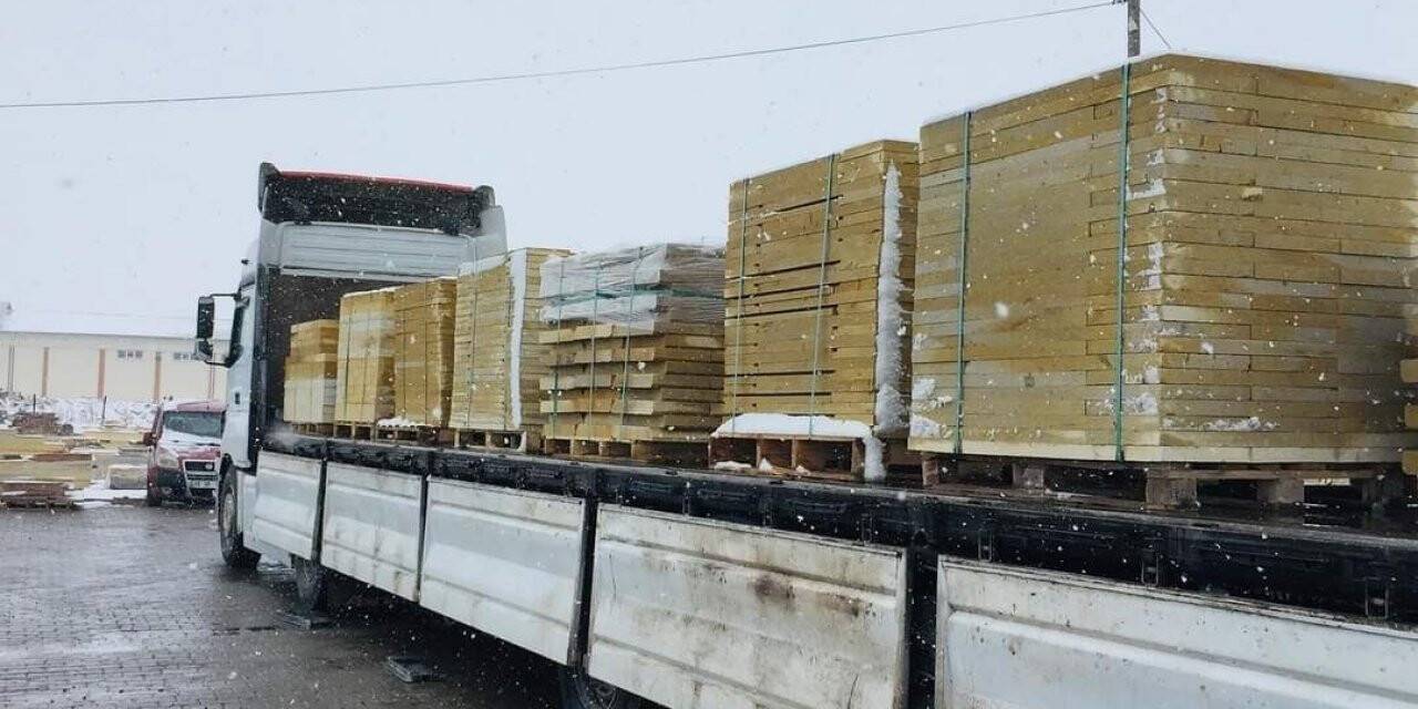 Tomarza Taşı sevkiyatları hız kesmeden devam ediyor