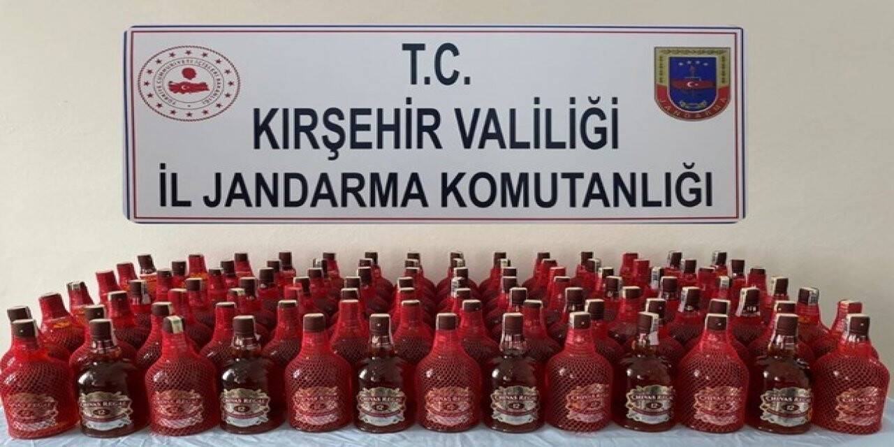 Jandarmadan sahte alkol operasyonu