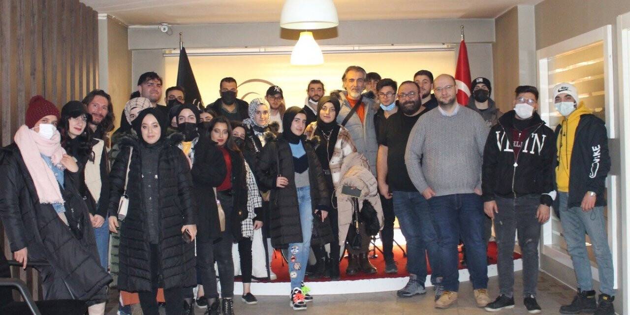 Bayburt Üniversitesi öğrencilerinden Ajans Orkestra’ya ziyaret