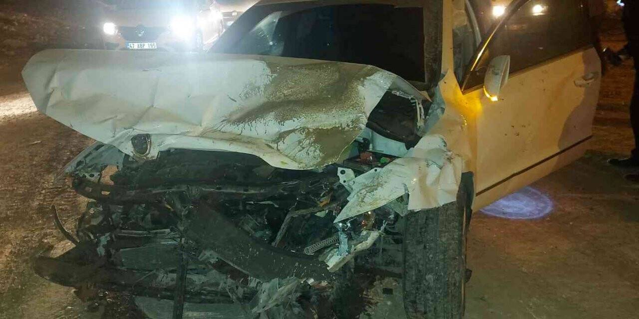 Şanlıurfa’da iki otomobil çarpıştı: 5 yaralı