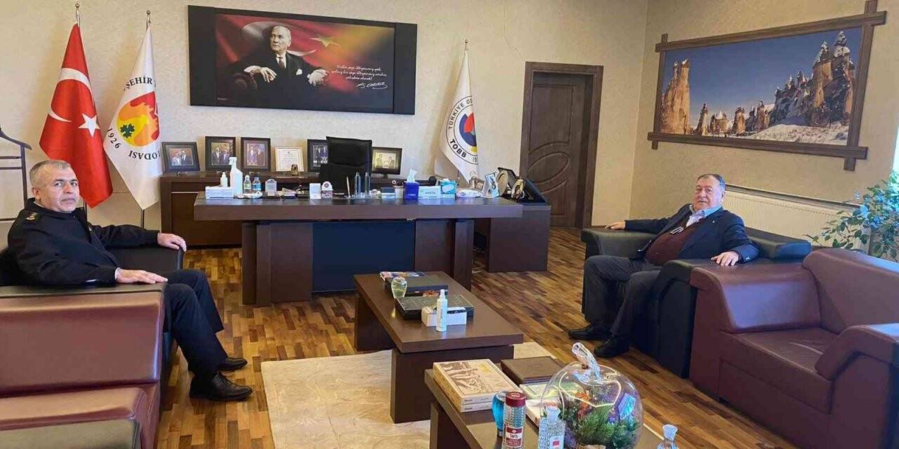 İl Jandarma Komutanı, NTSO’yu ziyaret etti