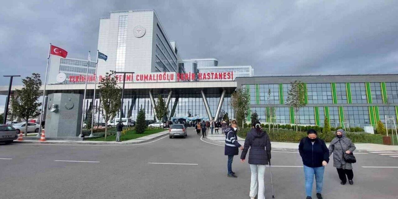 Tekirdağ Şehir Hastanesi birinci yılını kutluyor: 1 yılda 757 bin muayene