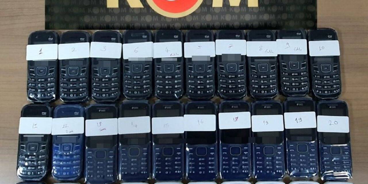 Çorum’da kaçak cep telefonu operasyonu