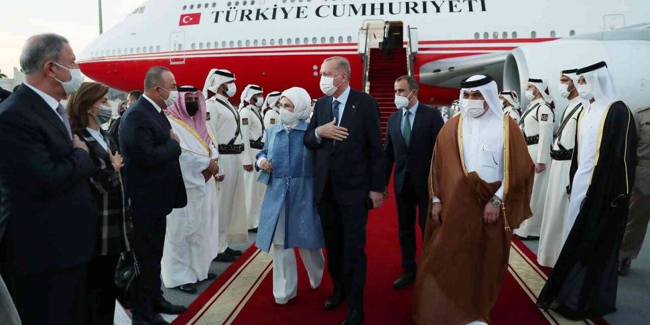 Cumhurbaşkanı Erdoğan, Katar’da