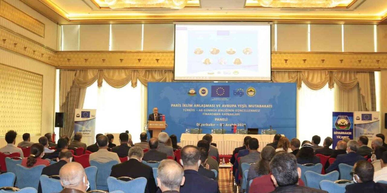 Diyarbakır’da Paris İklim Antlaşması ve Avrupa Yeşil Mutabakatı paneli gerçekleştirildi