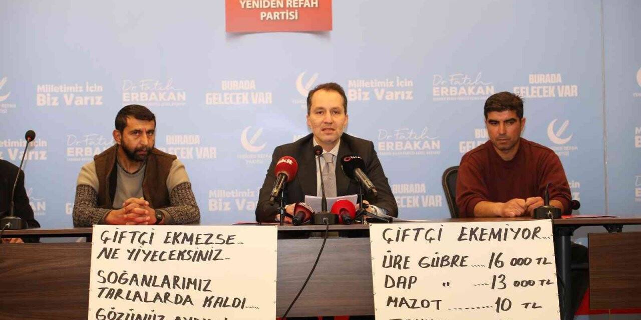 Yeniden Refah Partisi Lideri Erbakan: "Faizin nasıl bir bela ve mikrop olduğunu açık bir şekilde bir kez daha görmüş oluyoruz"