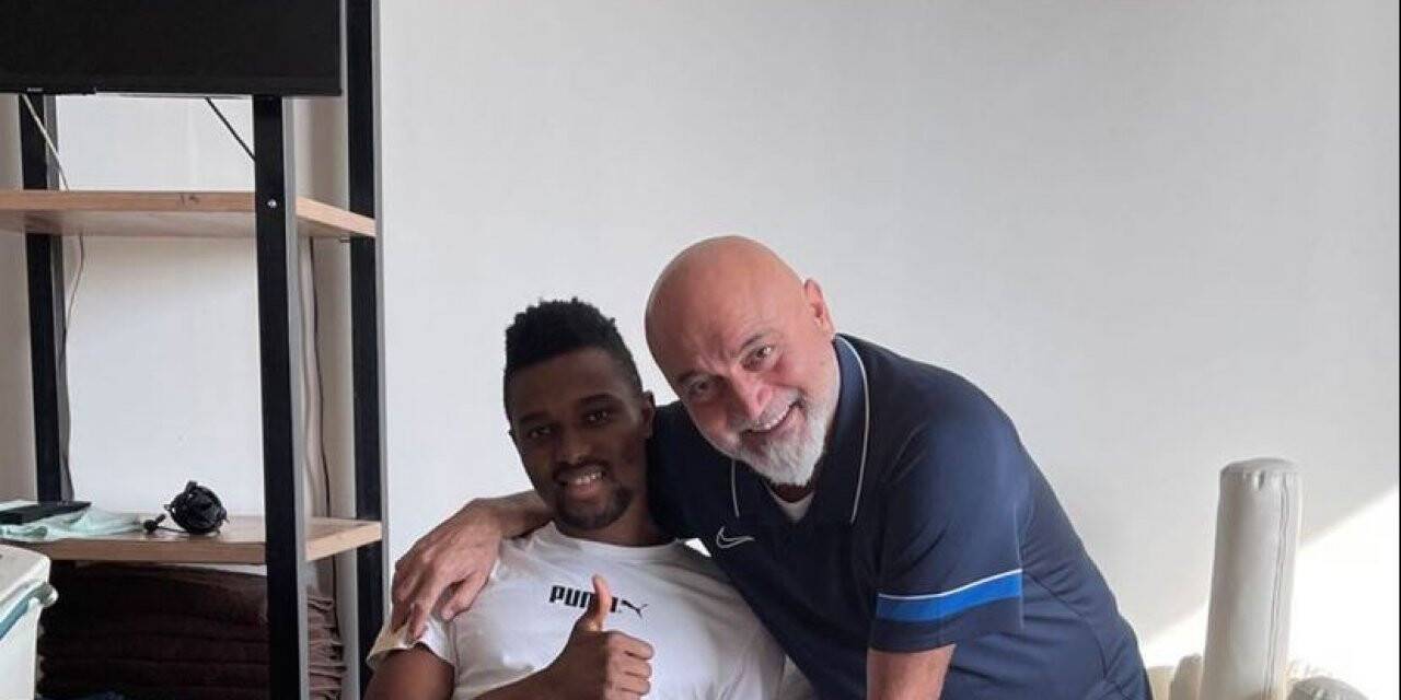 Bernard Mensah Kayseri’ye geldi