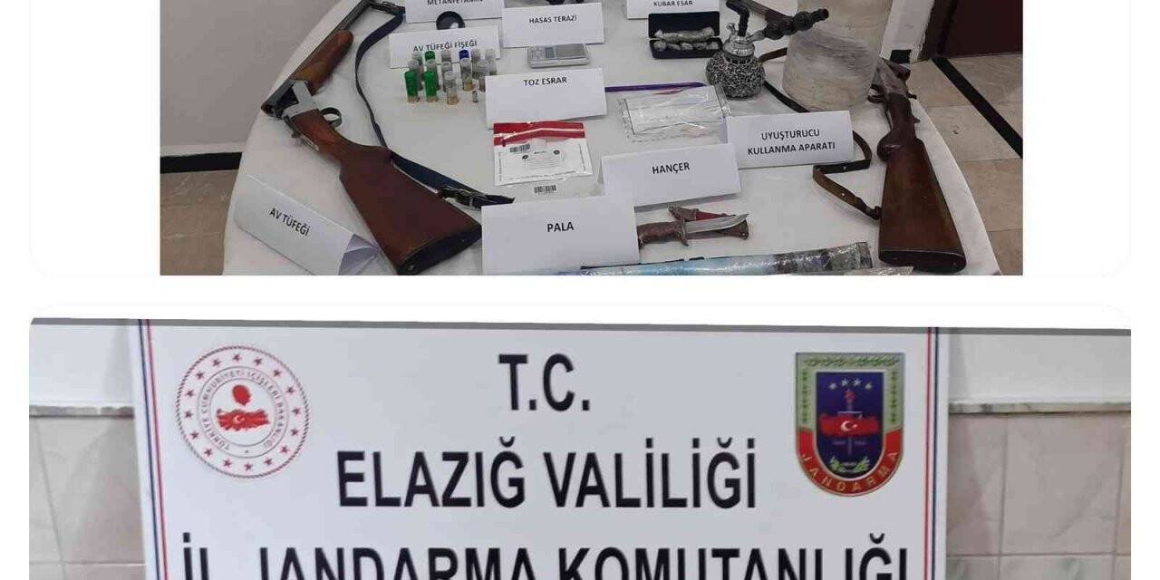 Elazığ’da zehir tacirlerine darbe