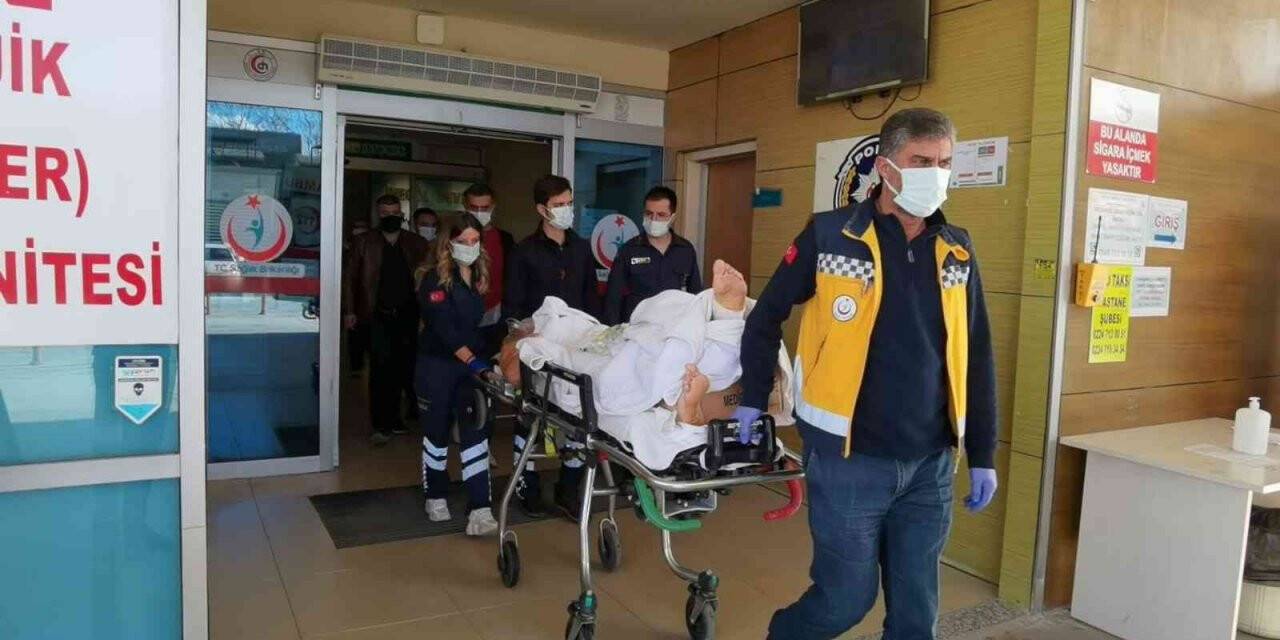 Akıma kapılan işçiyi toprağa gömdüler