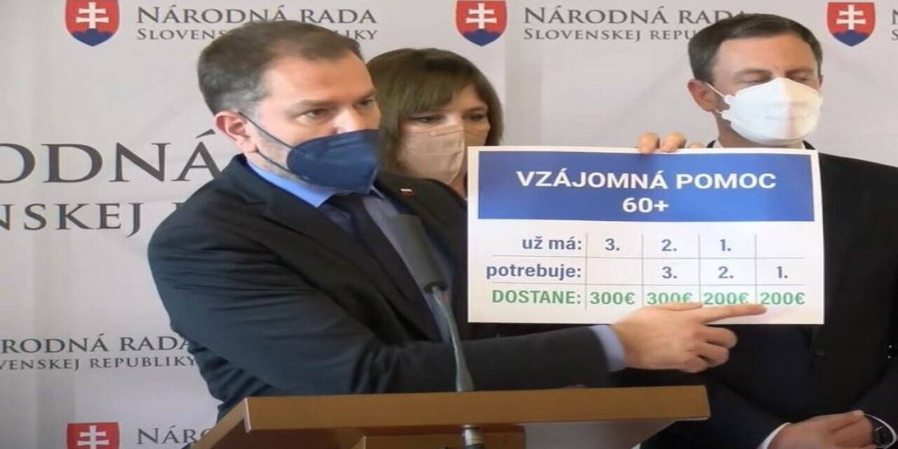 Slovakya’da 3. doz aşı yaptıran 60 yaş ve üzerine 300 Euro verilecek