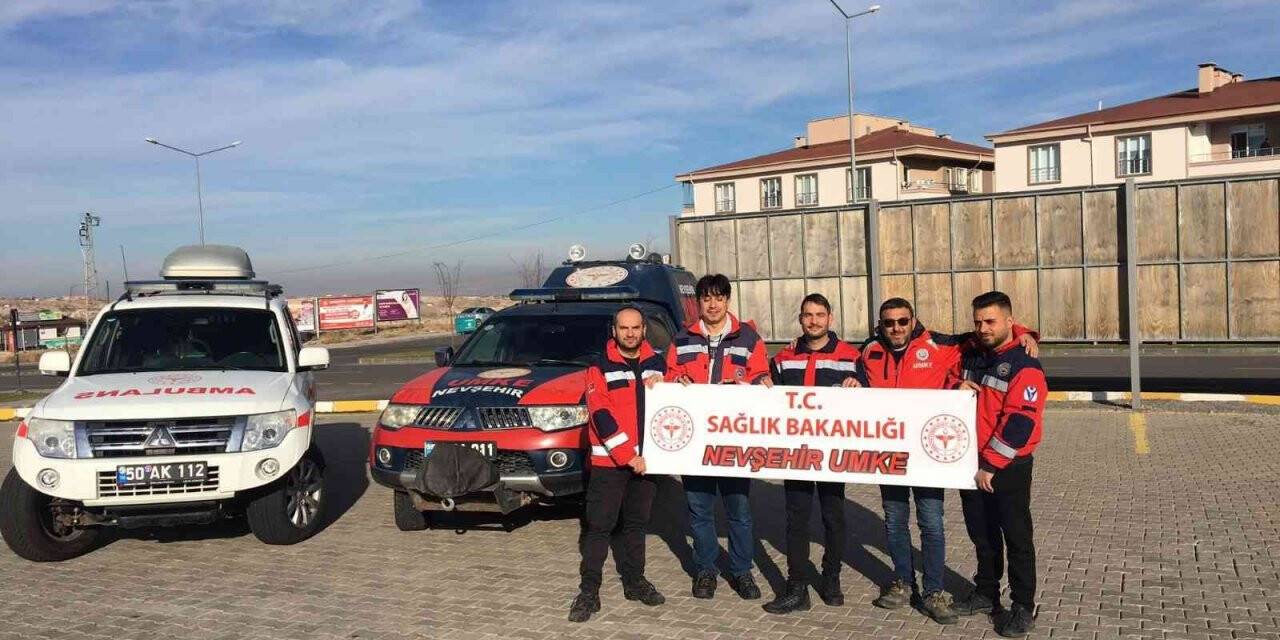 UMKE Gönüllüleri sınır hattında