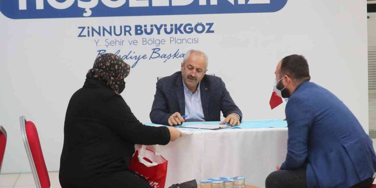 Başkan Büyükgöz, halk buluşmasında vatandaşları dinledi