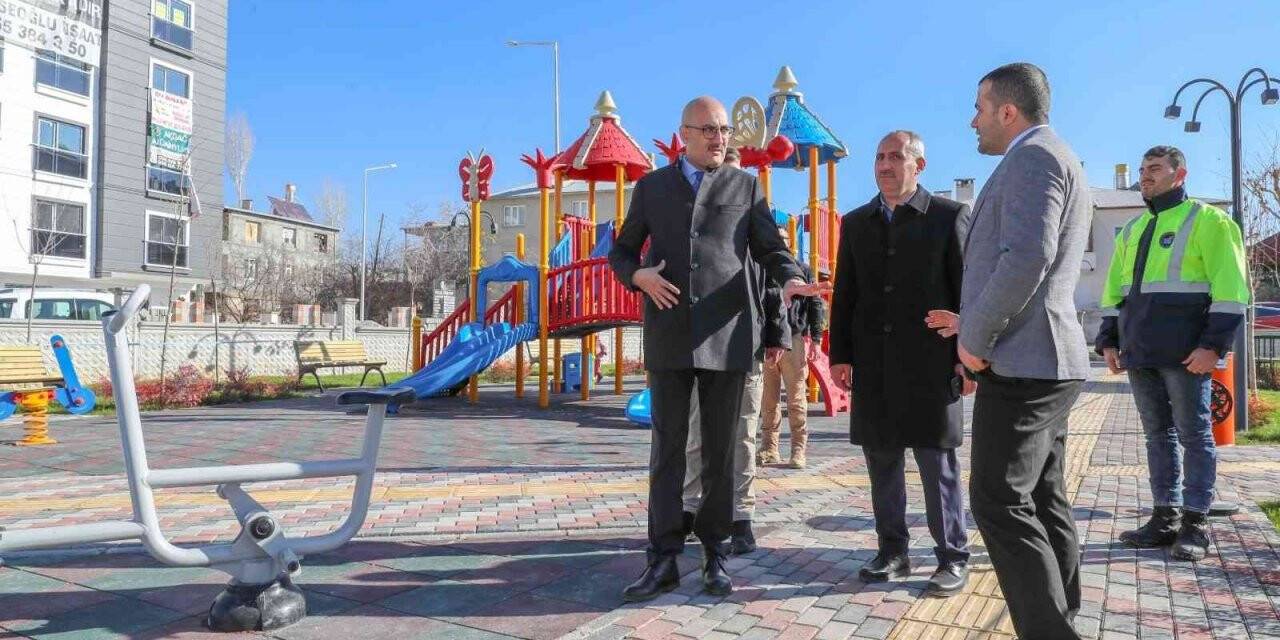 Başkan Vekili Aydın hayata geçirilen çalışmaları yerinde inceledi