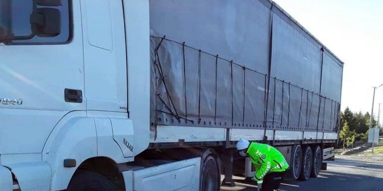 Burdur’da kış lastiği ve alkol uygulaması yapıldı