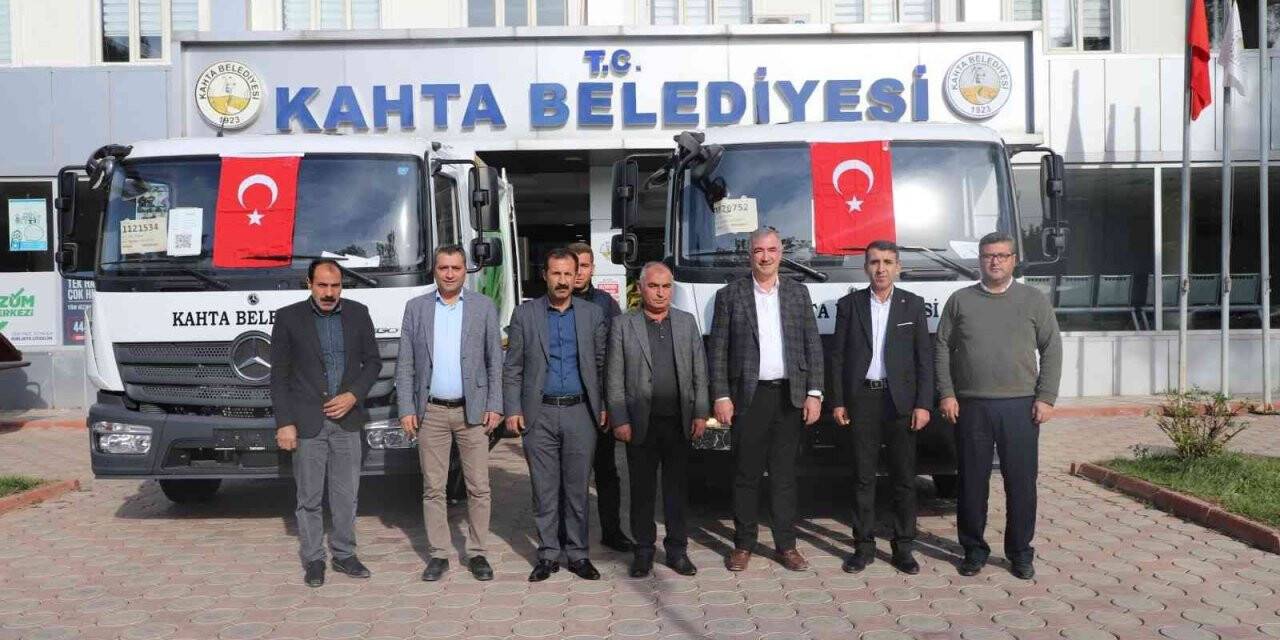 Kahta Belediyesi araç filosunu güçlendiriyor