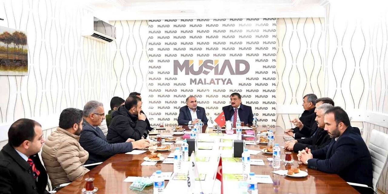 Gürkan, MÜSİAD Malatya şubesini ziyaret etti
