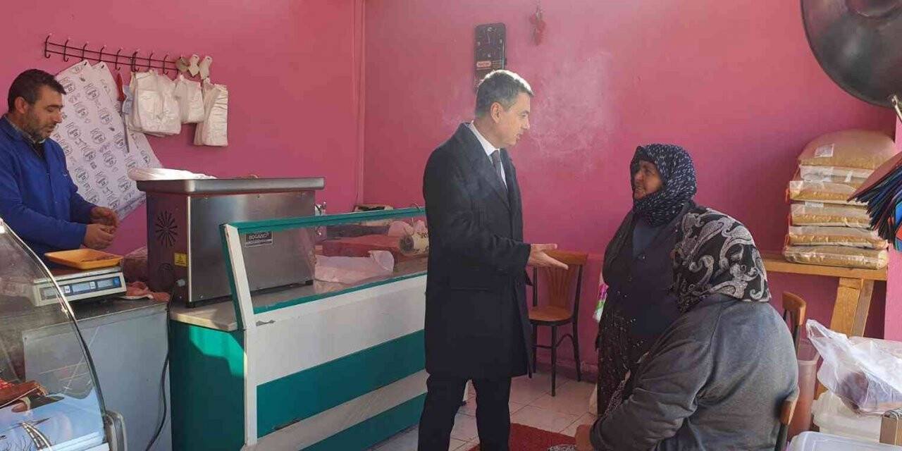 Başkan Şimşek esnaf ile buluştu