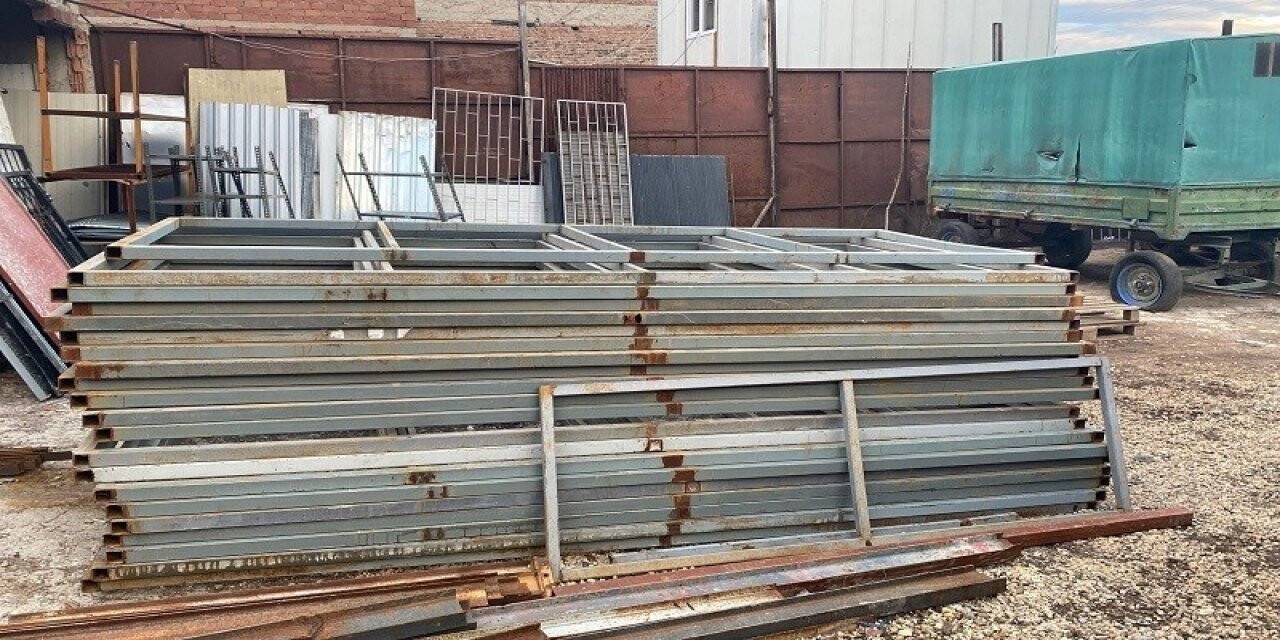 Jandarma, çalınan 5 ton hurda malzemeler ile hırsızlık zanlısını kısa sürede buldu