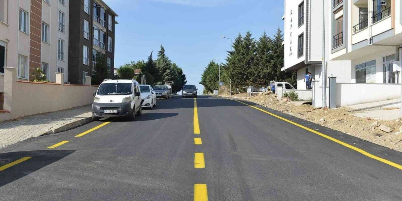 İki buçuk yılda 1,6 milyon metrekare yol yapıldı