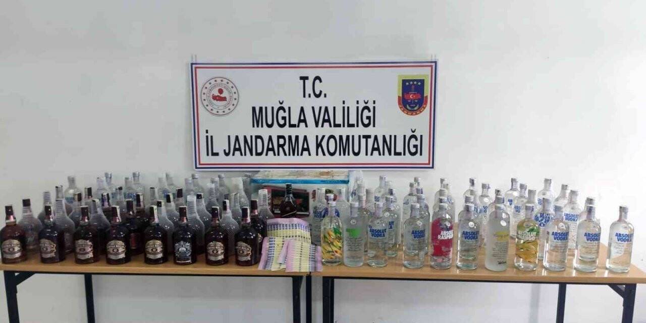 Jandarmadan yeni yıl öncesi kaçak içki operasyonu