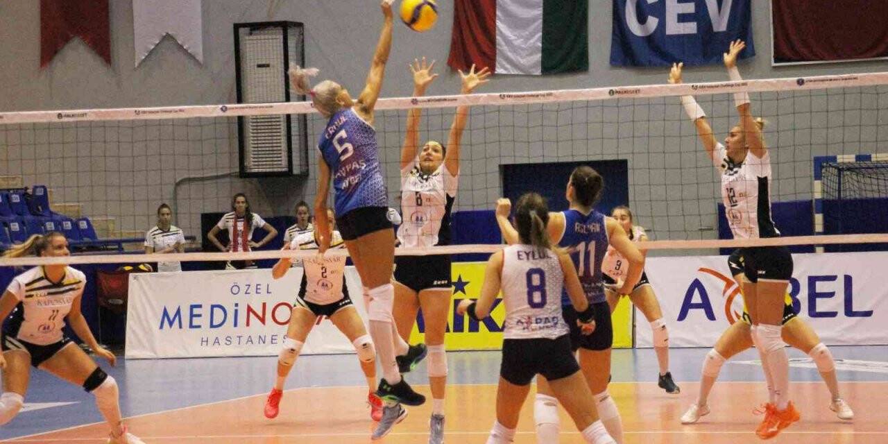 Aydın Büyükşehir, MCM-Diamant Kaposvar’ı 3-0 mağlup etti