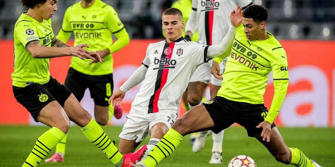 UEFA Şampiyonlar Ligi: Borussia Dortmund: 2 - Beşiktaş: 0 (İlk yarı)