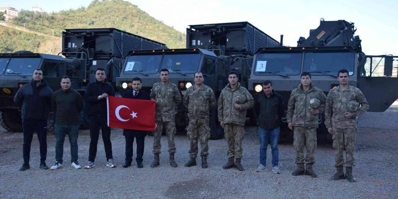 Ayancık’taki TSK’ya ait askeri köprü görevini tamamladı