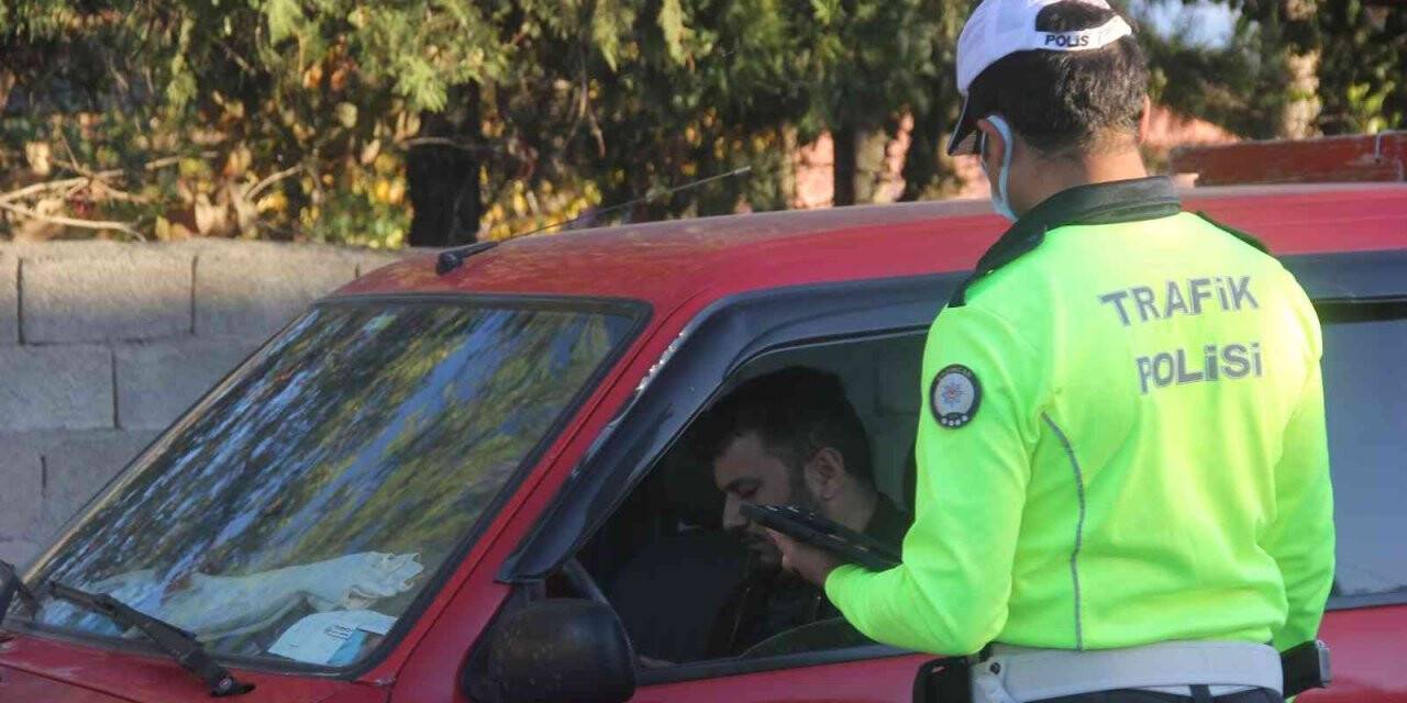 Erzincan’da trafik denetimi