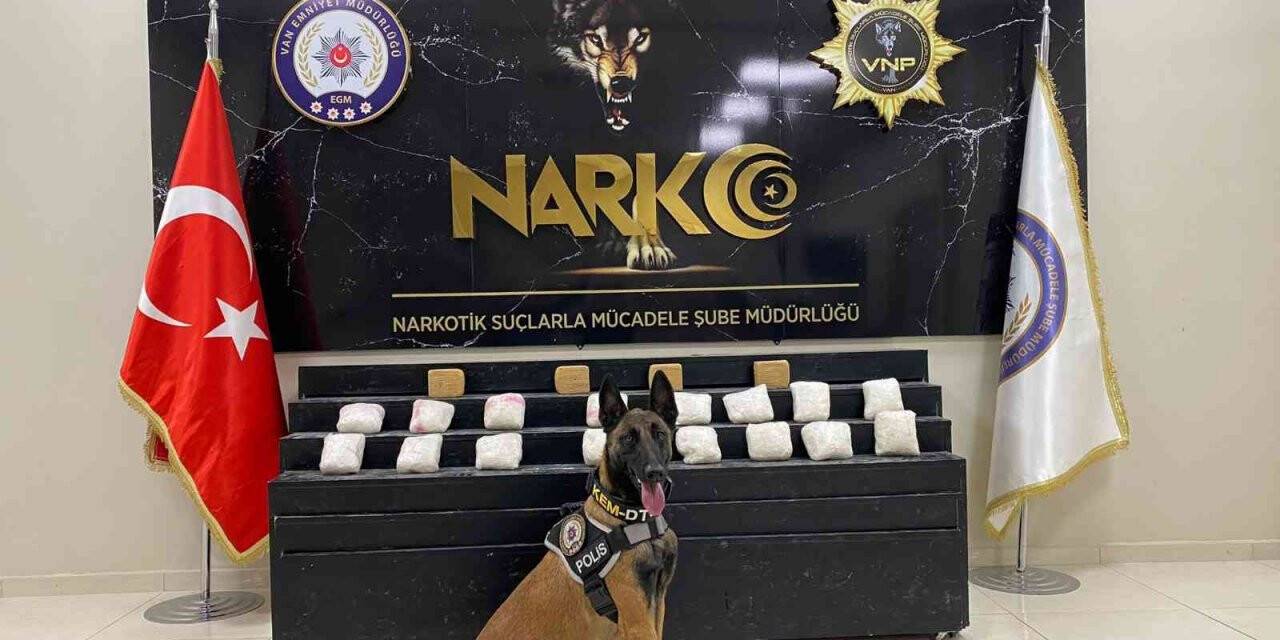 Van’da uyuşturucu maddeler ele geçirildi