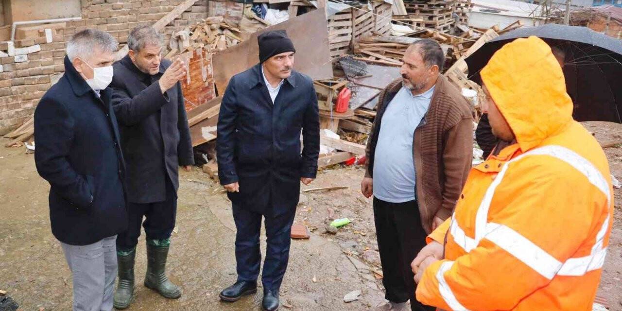 Fırtına mağdurlarına 400 bin TL’lik yardım