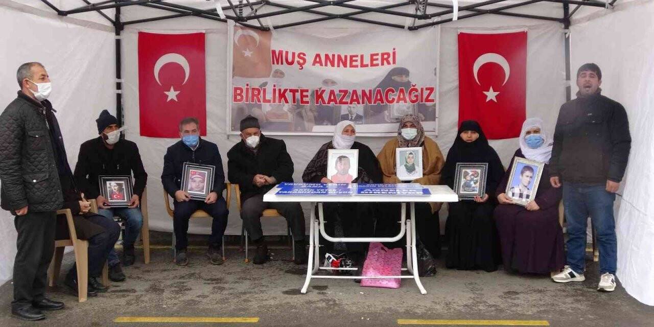 Muş’ta evlat nöbeti tutan ailelerin sayısı 23’e yükseldi