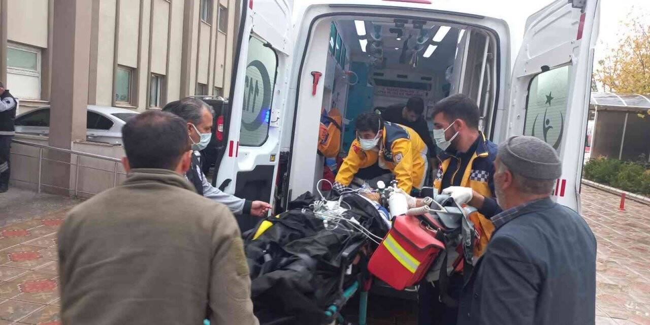 Kayalıklardan düşen çoban ateş alan tüfeğiyle ağır yaralandı