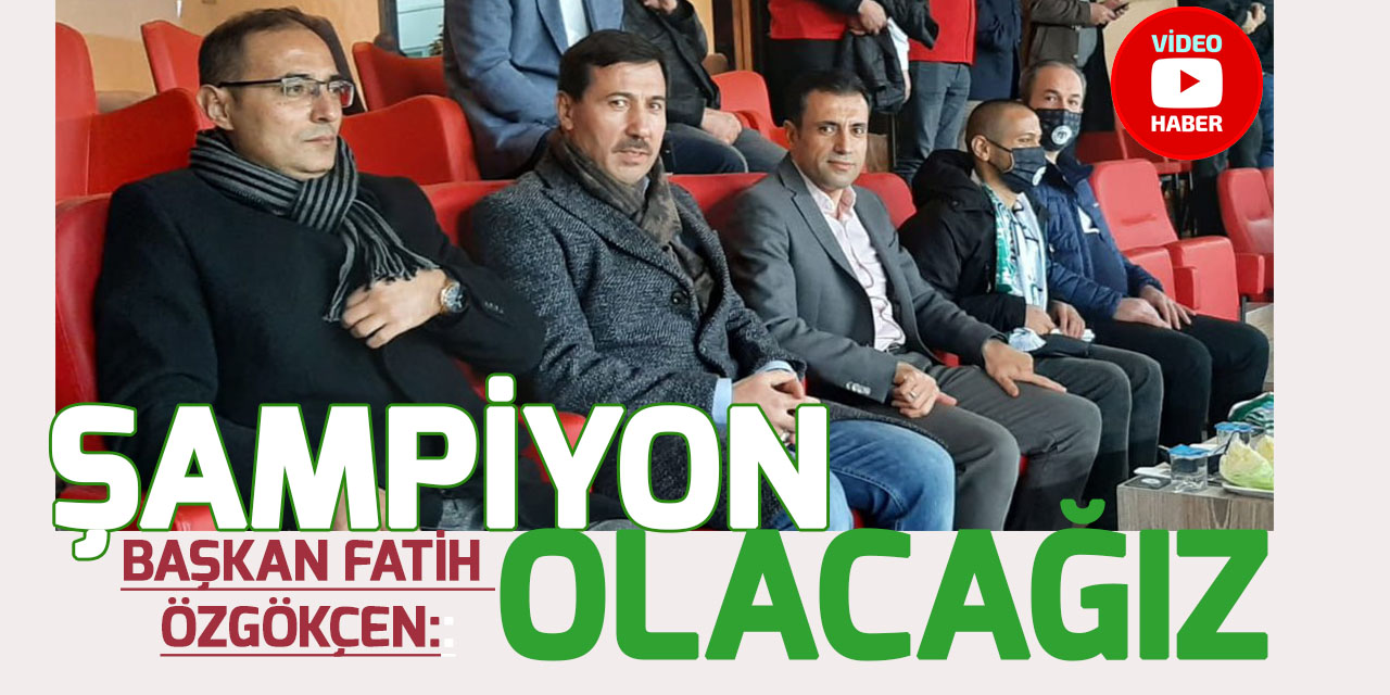 Konyaspor Başkanı Fatih Özgökçen: Şampiyon olacağız