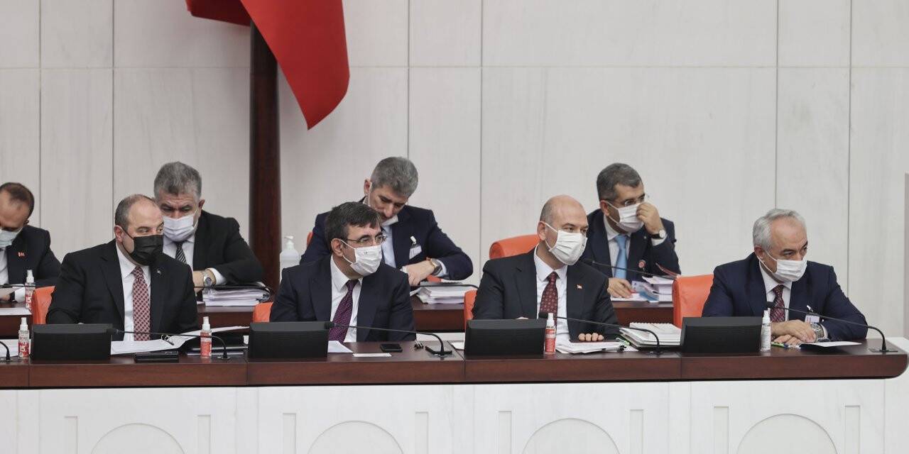 İçişleri ile Sanayi ve Teknoloji bakanlıklarının 2022 yılı bütçeleri TBMM Genel Kurulunda