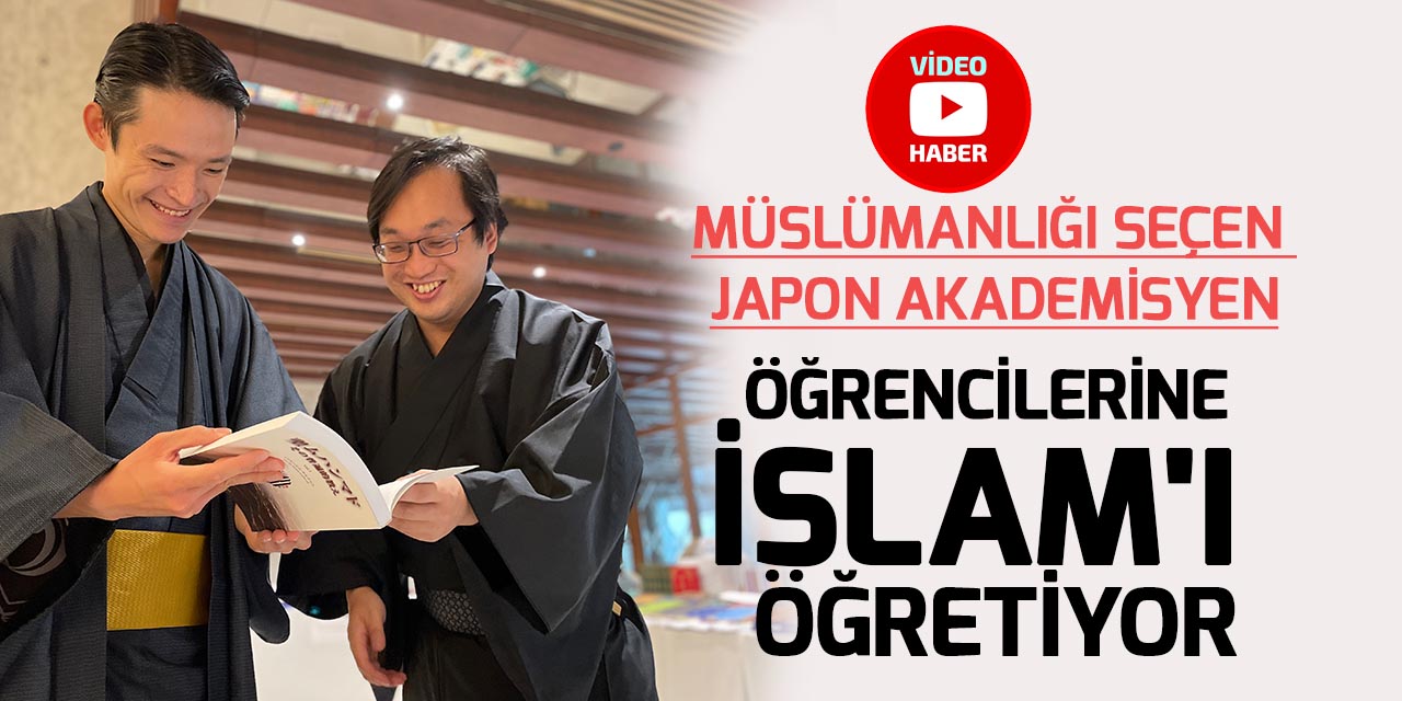Müslümanlığı seçen Japon akademisyen, Türkiye'de öğrencilerine İslam'ı öğretiyor