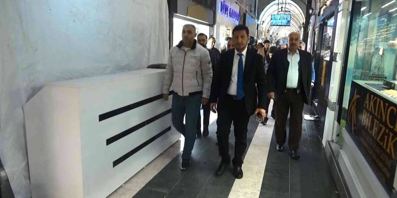 Kuyumcular odası başkan adayı Türkan, esnafın sorunlarını dinledi