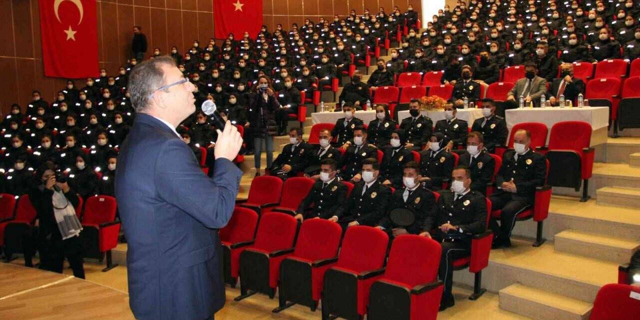 POMEM öğrencilerine ilk dersi Vali Polat verdi