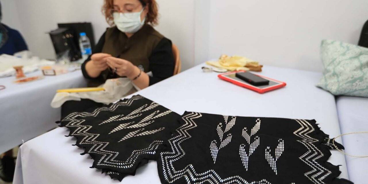Kadınlar el sanatlarına merak sardı