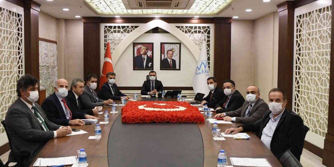 Hakkari’de SANTEK toplantısı yapıldı