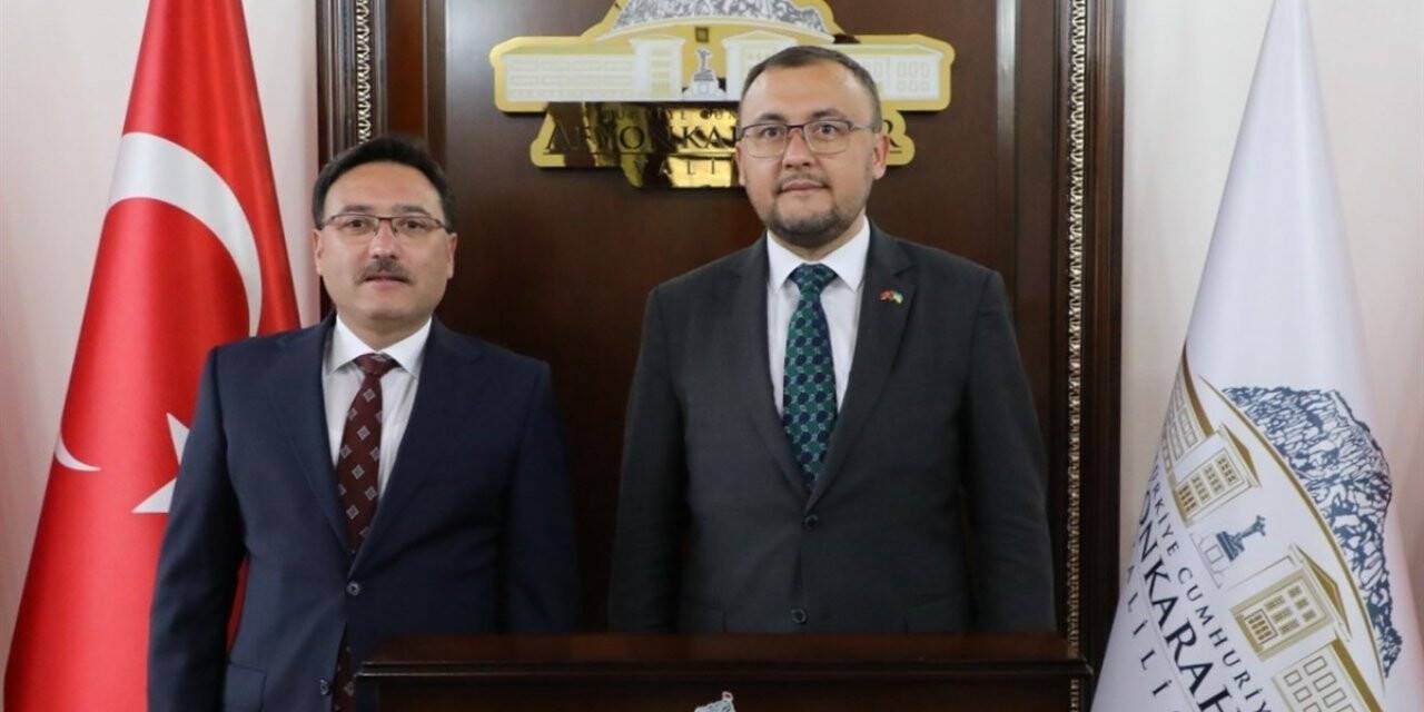 Vali Çiçek, Büyükelçi Bodnar’a kentin ekonomik potansiyeli hakkında bilgi verdi