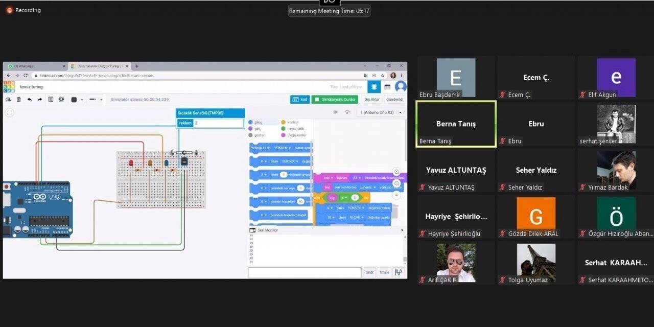 131 öğretmenin katıldığı teknoloji ve kodlama eğitimleri sona erdi