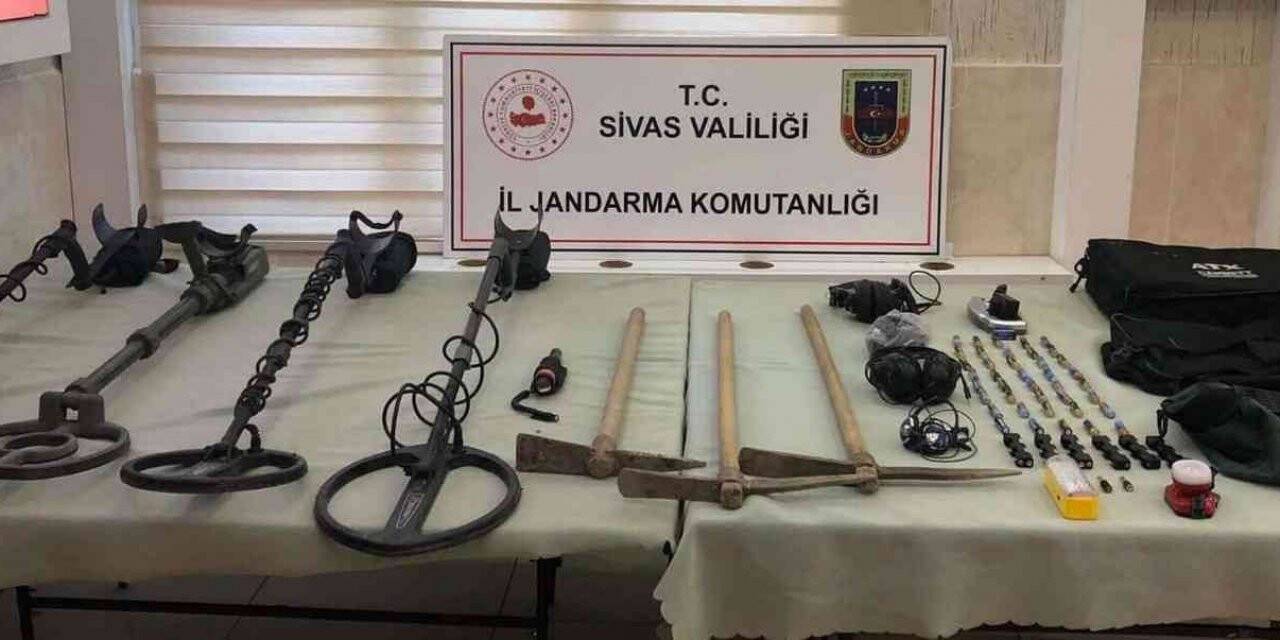 Kaçak kazıya tutuklama