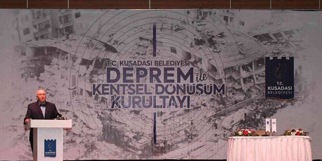Uzman isimler Kuşadası’nda deprem gündemiyle bir araya geldi