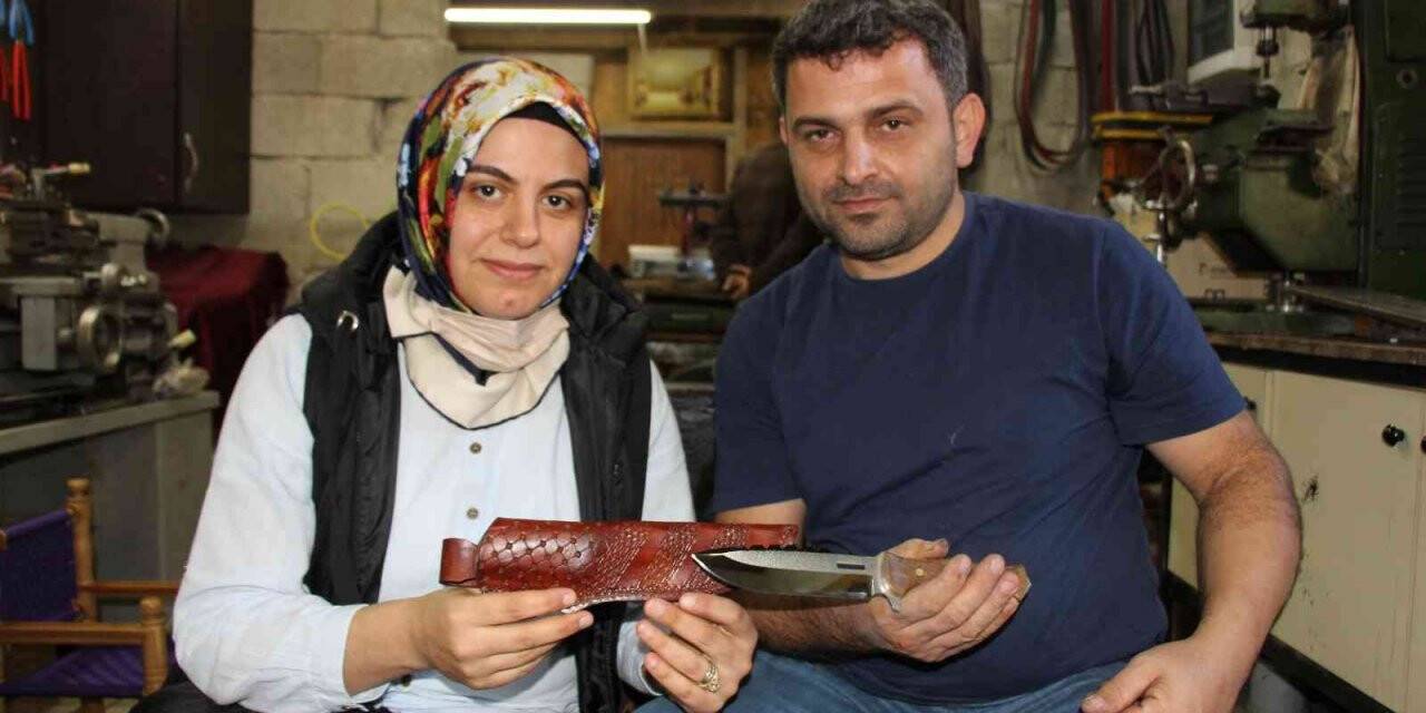 Piyasadaki bıçaklar "Kesmiyor" diye bıçak yapmaya başladı şimdi yurt dışından bile talep görüyor