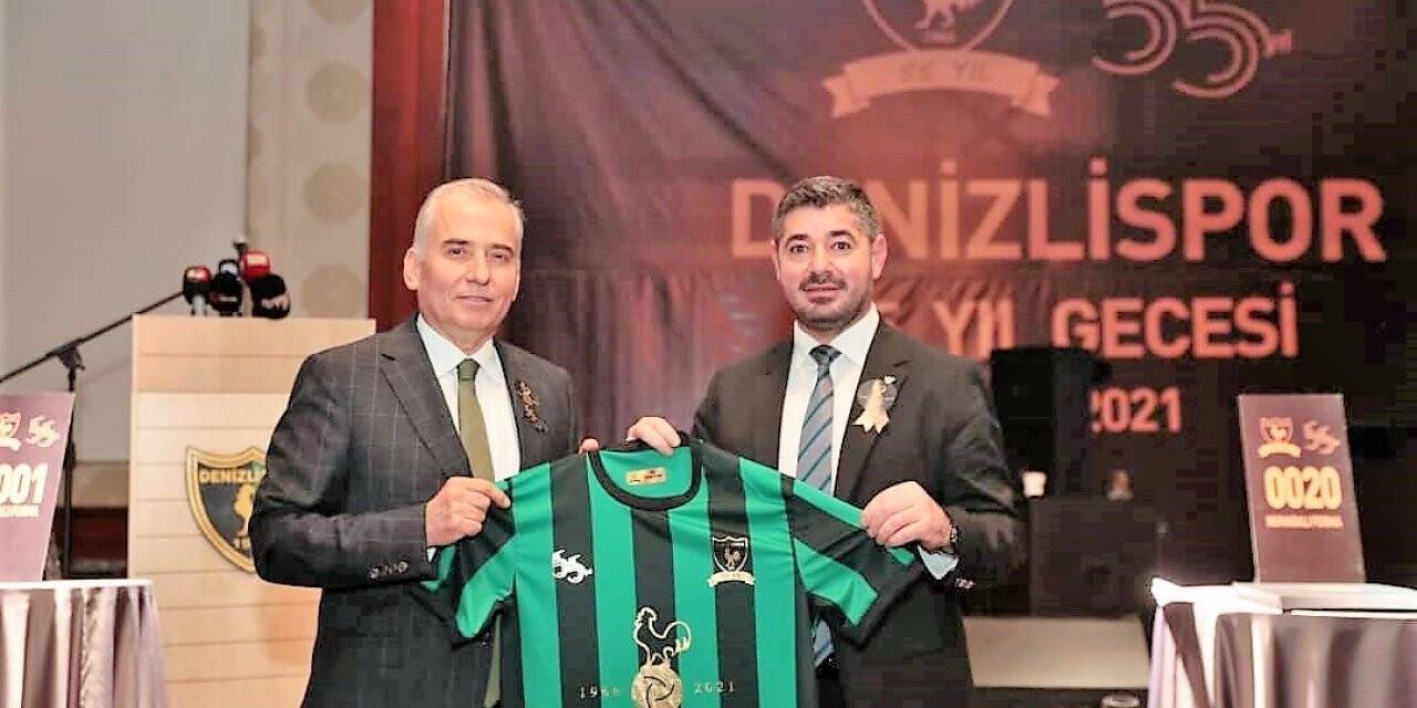 Denizli, Denizlispor’un 55. yaşında tek yürek oldu