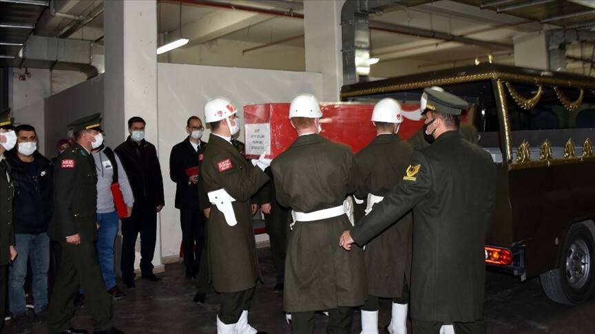Şehit Piyade Uzman Çavuş Emre Ceylan'ın cenazesi Kırıkkale'ye getirildi