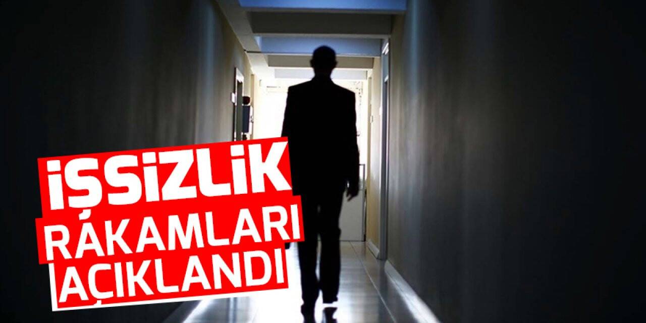 İşsizlik rakamları açıklandı